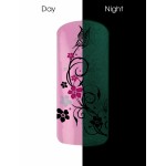 Pudra pigment fosforescent rose pentru gel UV, Nded  3 gr, art. 8568